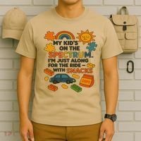 Autism Awareness Acceptance Spectrum T-Shirt thumb 6