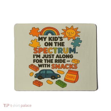 Autism Awareness Acceptance Spectrum Mousepad