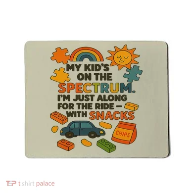 Autism Awareness Acceptance Spectrum Mousepad