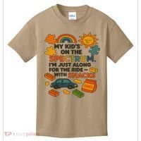 Autism Awareness Acceptance Spectrum Kids T-Shirt thumb 0