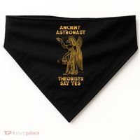 Anunnaki Ancient Astronaut Theorists Say Yes Sumerian Alien USA-Made Doggie Bandana thumb 0