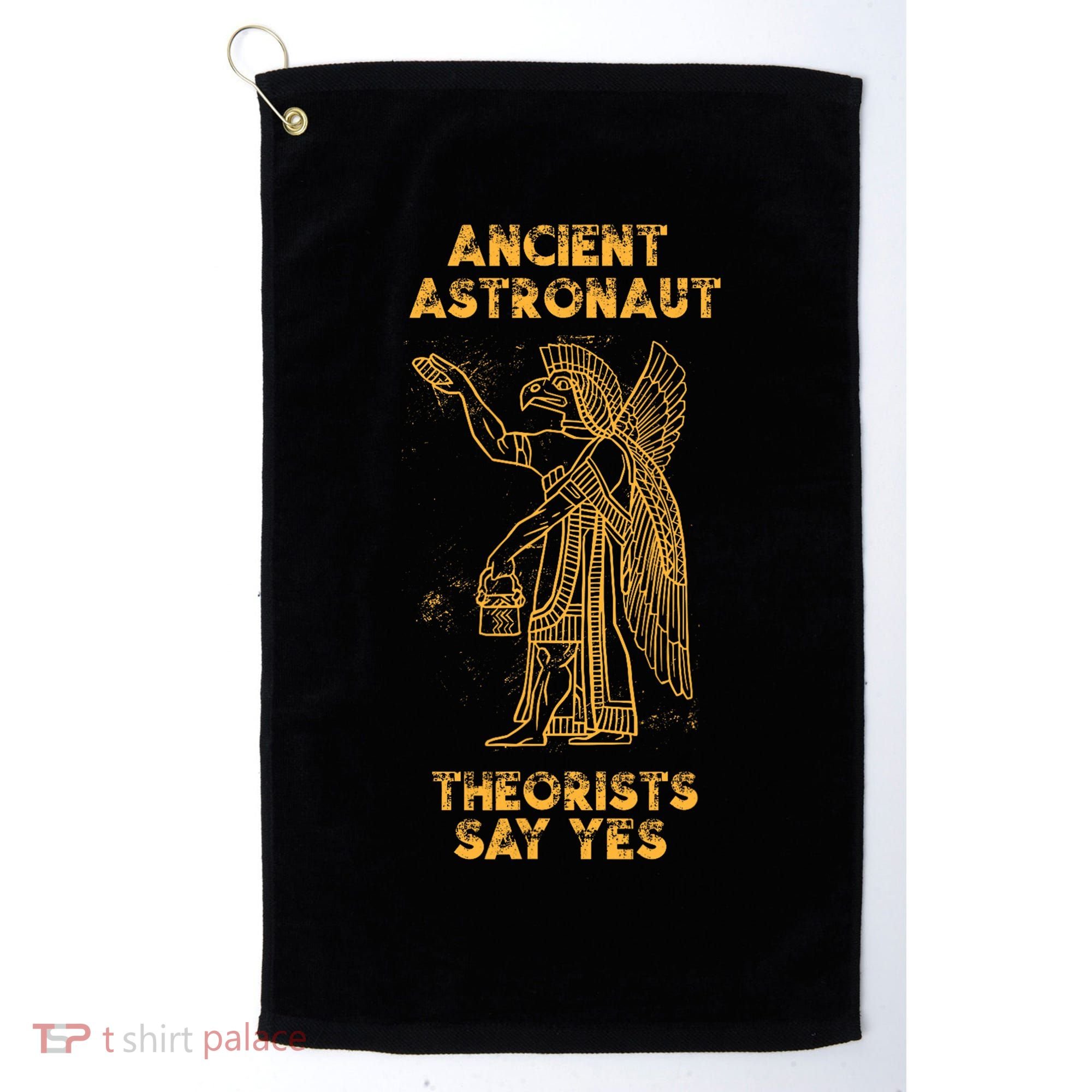 Anunnaki Ancient Astronaut Theorists Say Yes Sumerian Alien Golf Towel