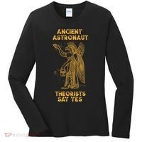 Anunnaki Ancient Astronaut Theorists Say Yes Sumerian Alien Women's Long Sleeve Shirt thumb 0