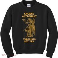Anunnaki Ancient Astronaut Theorists Say Yes Sumerian Alien Kids Sweatshirt thumb 0