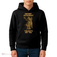 Anunnaki Ancient Astronaut Theorists Say Yes Sumerian Alien Kids Hoodie thumb 4