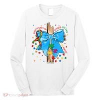 Autism Awareness Autistic God Save Faith  Long Sleeve Shirt thumb 0