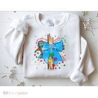 Autism Awareness Autistic God Save Faith  Sweatshirt thumb 2