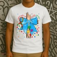 Autism Awareness Autistic God Save Faith  T-Shirt thumb 3