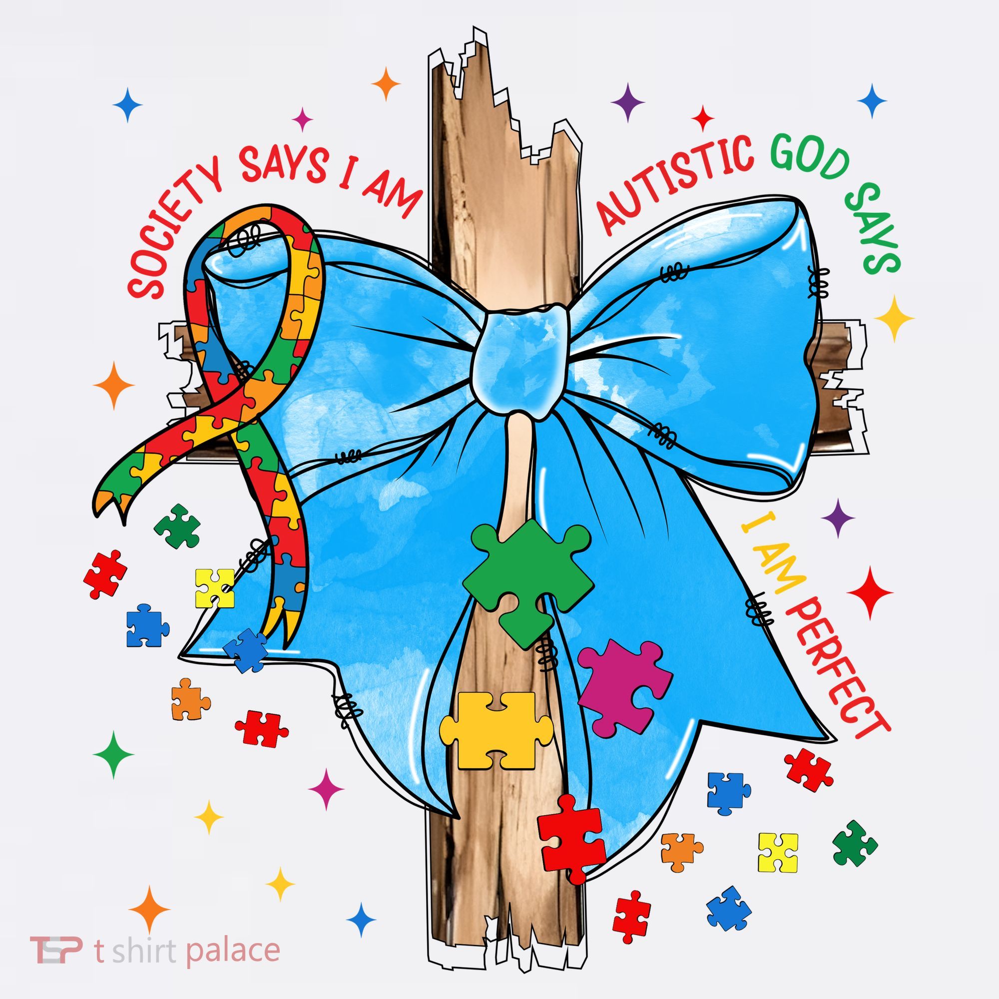 Autism Awareness Autistic God Save Faith  Women's Hoodie