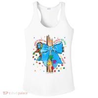 Autism Awareness Autistic God Save Faith  Ladies PosiCharge Competitor Racerback Tank thumb 0