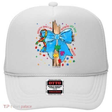 Autism Awareness Autistic God Save Faith  Hat