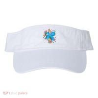 Autism Awareness Autistic God Save Faith  Visor thumb 0