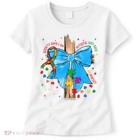 Autism Awareness Autistic God Save Faith  Women's T-Shirt thumb 0