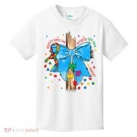 Autism Awareness Autistic God Save Faith  Kids T-Shirt thumb 0