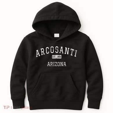 Arcosanti Arizona AZ Vintage Kids Hoodie