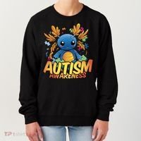 Axolotl Autism Awareness Women's Sweatshirt thumb 0