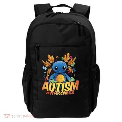 Axolotl Autism Awareness Backpack