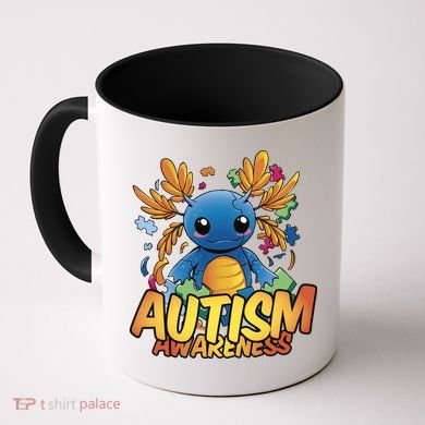 Axolotl Autism Awareness Coffee Mug