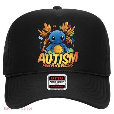 Axolotl Autism Awareness Hat