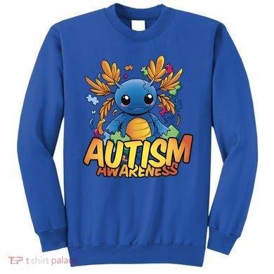 Axolotl Autism Awareness Sweatshirt
