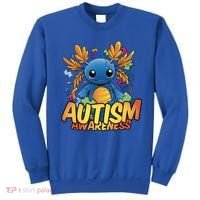Axolotl Autism Awareness Sweatshirt thumb 0