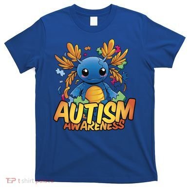 Axolotl Autism Awareness T-Shirt