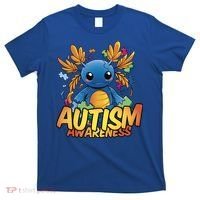 Axolotl Autism Awareness T-Shirt thumb 0