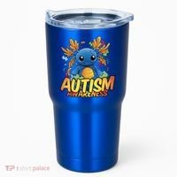 Axolotl Autism Awareness Tumbler thumb 0