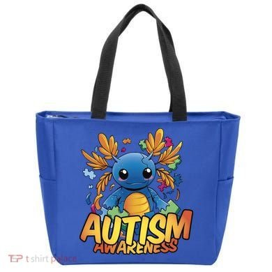Axolotl Autism Awareness Bag