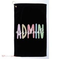 Admin Assistant Appreciation Administrative Assistant Golf Towel thumb 0