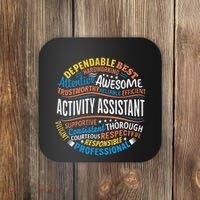 Activity Assistant Appreciation Activity Professionals Week Coaster thumb 0