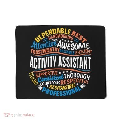 Activity Assistant Appreciation Activity Professionals Week Mousepad