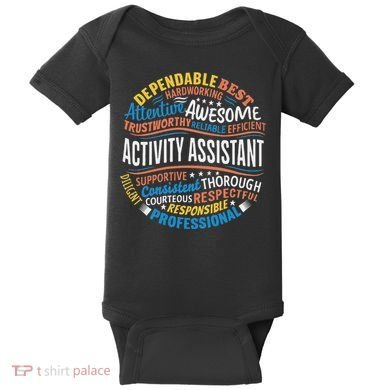 Activity Assistant Appreciation Activity Professionals Week Baby Bodysuit