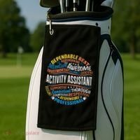 Activity Assistant Appreciation Activity Professionals Week Golf Towel thumb 2