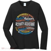 Activity Assistant Appreciation Activity Professionals Week Women's Long Sleeve Shirt thumb 0