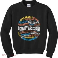 Activity Assistant Appreciation Activity Professionals Week Kids Sweatshirt thumb 0