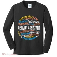 Activity Assistant Appreciation Activity Professionals Week Kids Long Sleeve Shirt thumb 0
