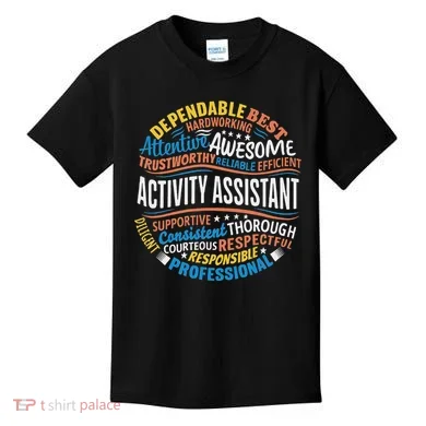 Activity Assistant Appreciation Activity Professionals Week Kids T-Shirt