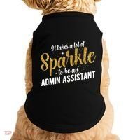 Admin Assistant Appreciation Administrative Assistant Doggie Tank thumb 0
