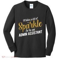 Admin Assistant Appreciation Administrative Assistant Kids Long Sleeve Shirt thumb 0