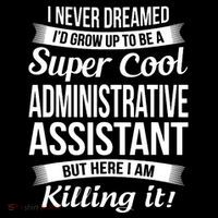 Administrative Assistant Admin Assistant Day Gift Long Sleeve Shirt thumb 2