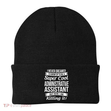 Administrative Assistant Admin Assistant Day Gift Beanie