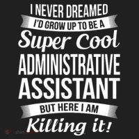 Administrative Assistant Admin Assistant Day Gift Golf Towel thumb 3