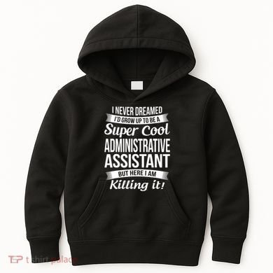 Administrative Assistant Admin Assistant Day Gift Kids Hoodie