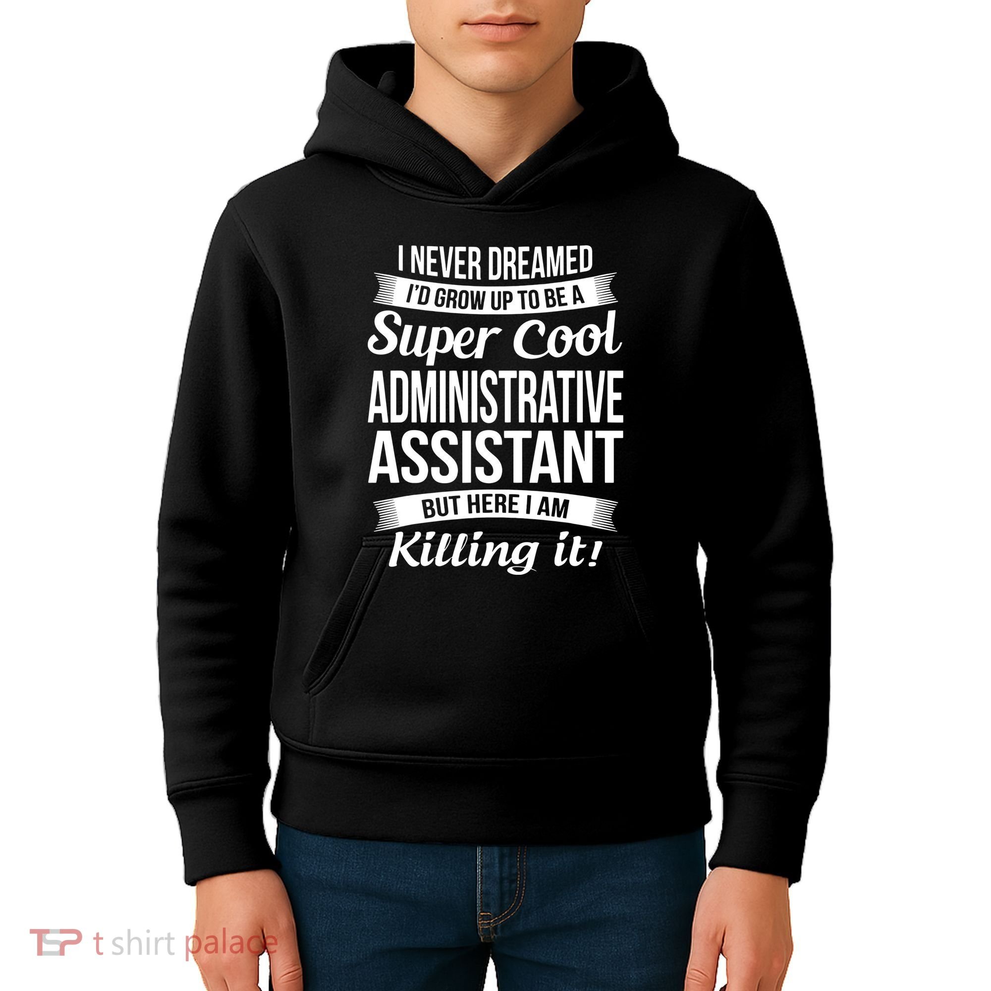 Administrative Assistant Admin Assistant Day Gift Kids Hoodie