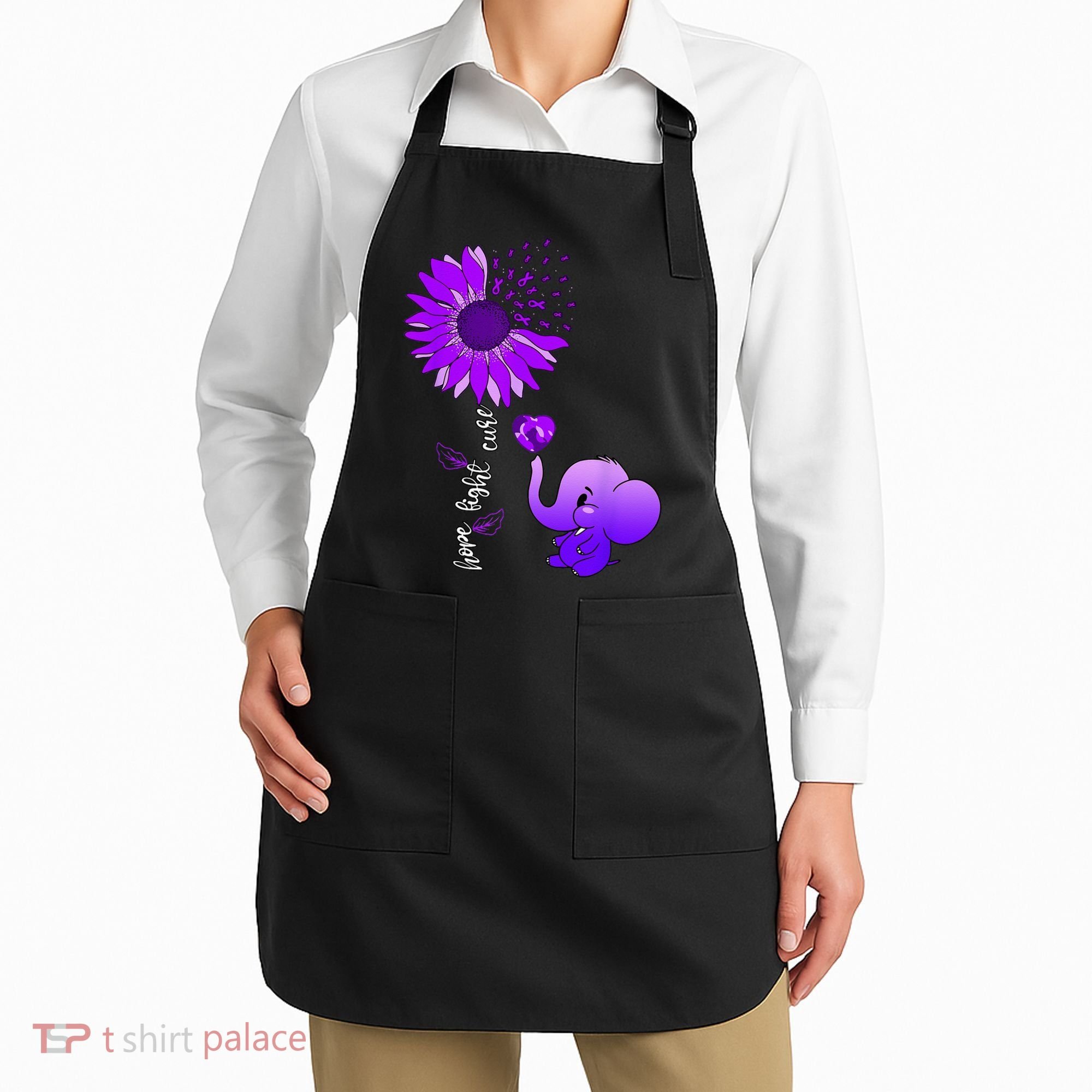 Alzheimers Awareness Apron