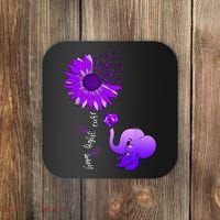 Alzheimers Awareness Coaster thumb 0