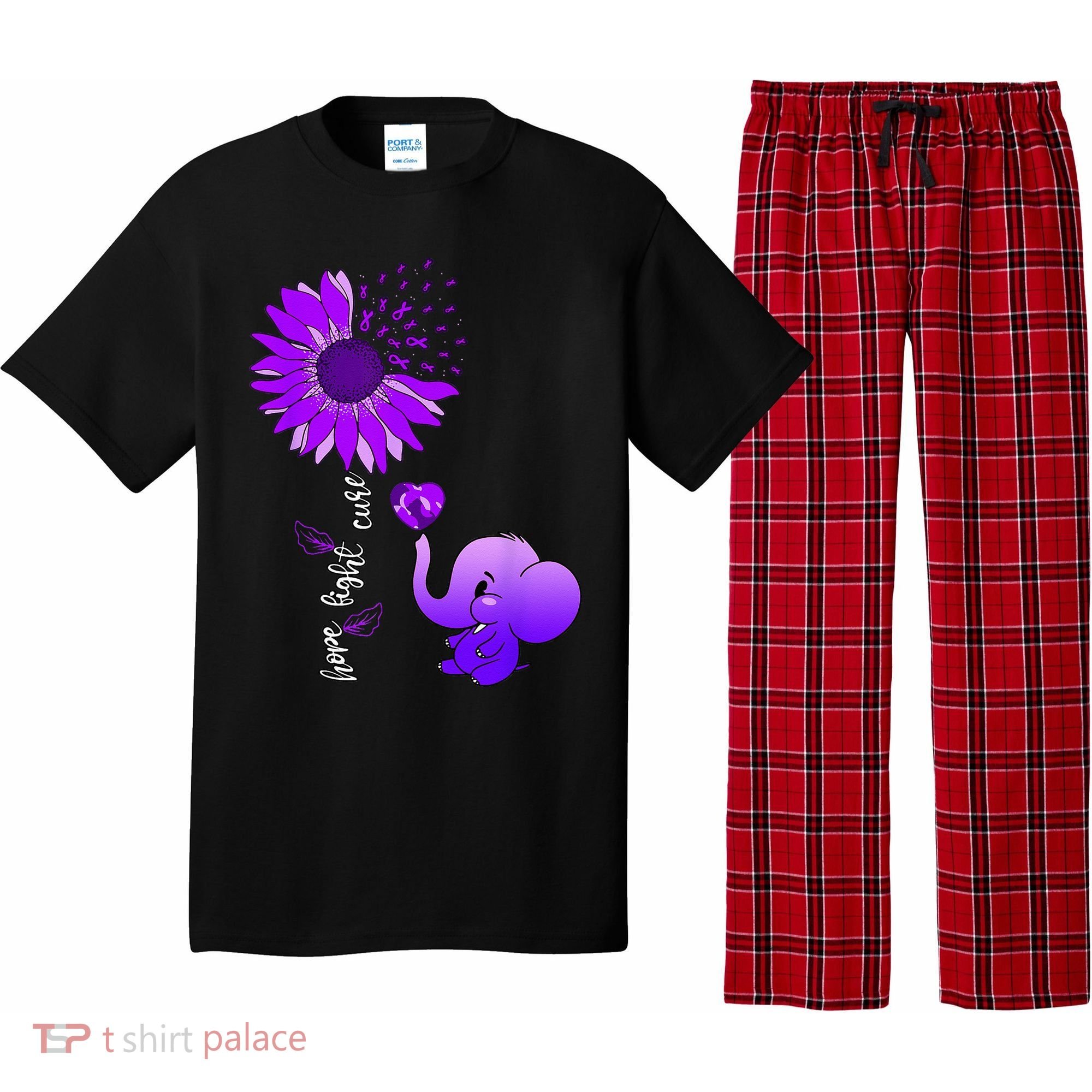 Alzheimers Awareness Pajama Set