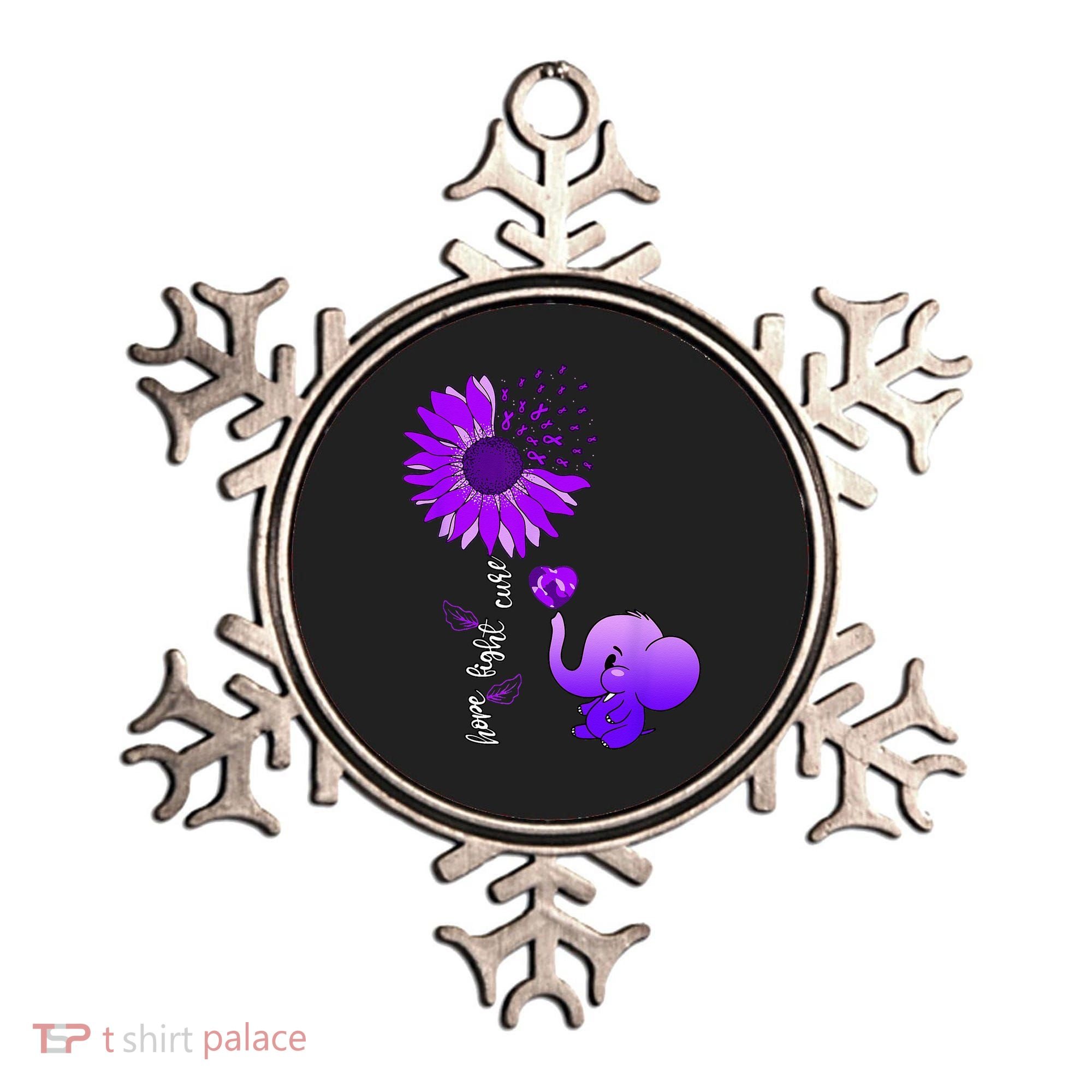 Alzheimers Awareness Ornament
