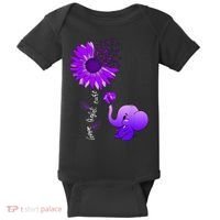 Alzheimers Awareness Baby Bodysuit thumb 0